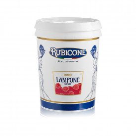 Buy online RASPBERRY CREMINO Rubicone | box of 10 kg. - 2 buckets of 5 kg. | Raspberry velvet cream perfectly spreadable even at
