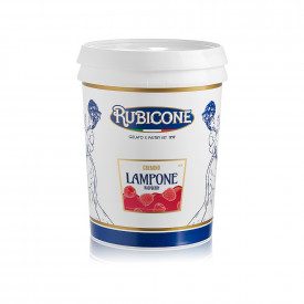 RASPBERRY CREMINO | Rubicone | Certifications: gluten free; Pack: box of 10 kg. - 2 buckets of 5 kg.; Product family: cream ripp