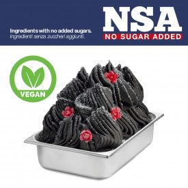 BLACK HAWAII VEGAN SUGARFREE GELATO READY & SOFT - 1,45 KG - RUBICONE Prodotti Rubicone | sacchetti da 1,45 kg. | Prodotto compl