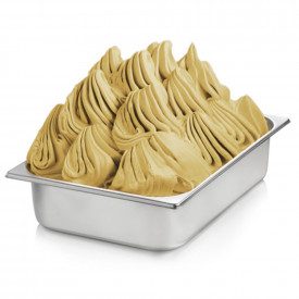 BUTTERSCOTCH READY SOFT Prodotti Rubicone | scatola da 13,6 kg. - 8 sacchetti da 1,7 kg. | Prodotto completo per gelato soft e g