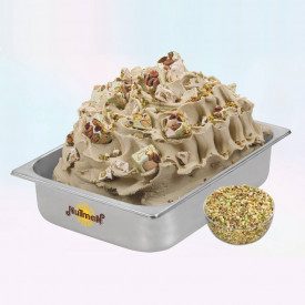 Nutman | Buy online REGINA'S TORRONE PASTE (PISTACHIO NOUGAT) | bucket of 5 kg. | Ice cream paste pistachioflavored nougat.