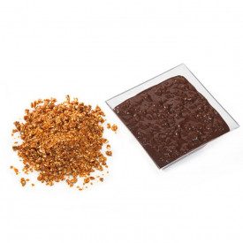 Nutman | Buy online GRAN TORINO RIPPLE CREAM | buckets of 3 kg. | Milk chocolate cream enriched with salted hazelnut grains.