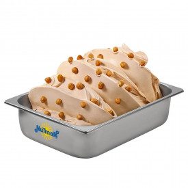 Nutman | Buy online HAZELNUT PASTE DELICIA LIGHT | bucket of 5 kg. | Pure Italian hazelnut paste. Delicate roasting