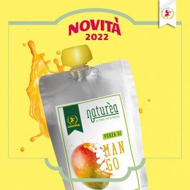 NATUREA - PUREA DI MANGO KG.1 Elenka | busta da 1 kg. | Naturèa Mango è una purea di frutta al 100%, perfetta se abbinata alle p