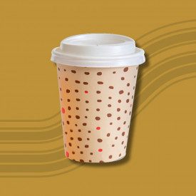 Buy online COFFEE PAPERCUP 12 OZ MOD. BREAK Domogel |  | Coffee and hot drinks paper cup, Break line, capacity 12OZ - 300/360 cc