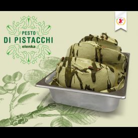 PISTACHIO PESTO ELENKA - GRAINY PASTE 2.5 Kg. | Elenka | Pack: bucket of 2,5 kg.; Product family: nut pastes | Preparation that 