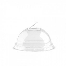 LID WITH HOLE GRAN GO-YO CUP 260 CC | Polo Plast | box of 500 pcs | Dome lid in PS with hole for the Gran Go-Yo cup 260 cc. | 80