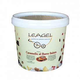 Buy SALTED BUTTER CARAMEL RIPPLE CREAM | Leagel | bucket of 3,5 kg. | Exquisite sauce with a rich caramel taste, very pleasant b