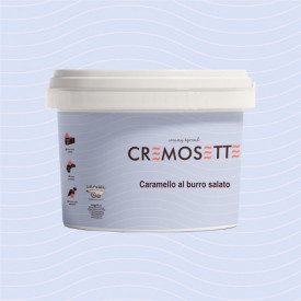SALTED BUTTER CARAMEL CREMOSETTE 5,5 KG. - SPREADABLE PASTRY CREAM LEAGEL | bucket of 5,5 kg. | High quality filling cream, cara