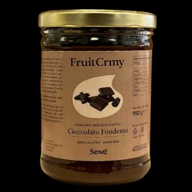 CREMA SPALMABILE AL CIOCCOLATO FONDENTE PER FARCITURA FRUIT CRMY - 1,9Kg. | Seng Corporation  | barattolo da 1,9 kg. | Crema al 