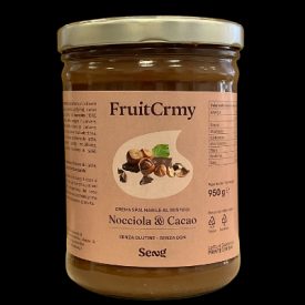 CREMA SPALMABILE ALLA NOCCIOLA E CACAO PER FARCITURA FRUIT CRMY - 1,9Kg. | Seng Corporation  | barattolo da 1,9 kg. | Crema alla