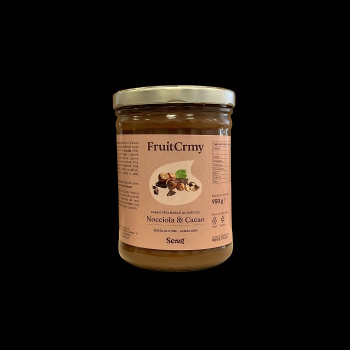 HAZELNUT AND COCOA FILLING CREAM - FRUIT CRMY 1,9 Kg. | Seng | Certifications: gluten free; Pack: jar of 1,9 kg.; Product family HAZELNUT AND COCOA FILLING CREAM - FRUIT CRMY 1,9 Kg. | Seng | Certifications: gluten free; Pack: jar of 1,9 kg.; Product family