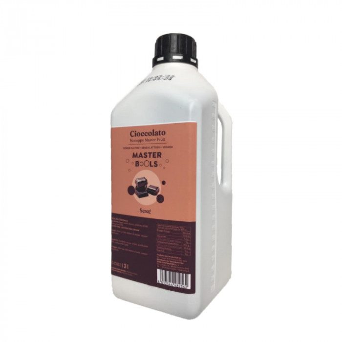 BUBBLE TEA - CHOCOLATE SYRUP - 2 lt. | Seng | Certifications: gluten free, vegan; Pack: bottle of 2 l.; Product family: toppings BUBBLE TEA - CHOCOLATE SYRUP - 2 lt. | Seng | Certifications: gluten free, vegan; Pack: bottle of 2 l.; Product family: toppings