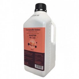 BUBBLE TEA - SALTED CARAMEL SYRUP - 2 lt. | Seng Corporation | Certifications: gluten free, vegan; Pack: bottle of 2 l.; Product