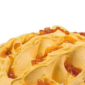 ORANGE PASTE 4ARA05 | Certifications: gluten free, diary free, vegan; Pack: bucket of 3 kg.; Product family: fruit pastes | Gela