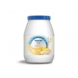 PASTA BANANA PRESTIGE - MARTINI LINEA GELATO Martini Gelato | secchielli da 3 kg. | Con il 75 % di banana, è ideale per un gelat