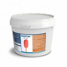 RICOPERTURA PINGUINI FRAGOLA - MARTINI LINEA GELATO Martini Gelato | secchielli da 3 kg. | Ideale per ricoprire di croccantezza 