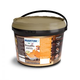 Buy BRUNELLA ORANGE CREMINO - MARTINI LINEA GELATO | bucket of 5 kg. | Soft orange flavoured cream, easy to scoop at the tempera