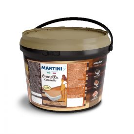 BRUNELLA CARAMEL CREMINO - MARTINI LINEA GELATO | Martini Gelato | Pack: bucket of 5 kg.; Product family: cream ripples | Soft c