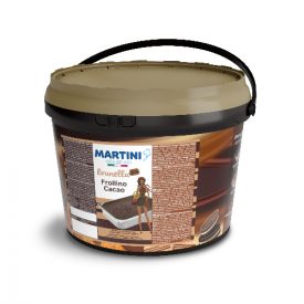 Buy BRUNELLA CROK COCOA SHORTBREAD CREMINO - MARTINI LINEA GELATO | bucket of 5 kg. | This dark cream is a perfect mix of cocoa 