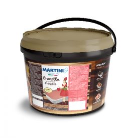 BRUNELLA FRAGOLA - MARTINI LINEA GELATO Martini Gelato | secchielli da 5 kg. | Crema al gusto di fragola e panna, morbida e spat