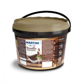 Buy BRUNELLA GIANDUJA CREMINO - MARTINI LINEA GELATO | bucket of 5 kg. | Soft hazelnut cream, easy to scoop at the temperature o