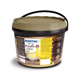 BRUNELLA LIMONE - MARTINI LINEA GELATO Martini Gelato | secchielli da 5 kg. | Crema al gusto di limone, morbida e spatolabile al