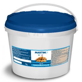 PASTA MANDORLA DOLCE - MARTINI LINEA GELATO Martini Gelato | secchielli da 2,5 kg. | Pasta con mandorle tostate e zucchero. Cert