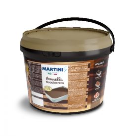 BRUNELLA NOCCIOCREM - MARTINI LINEA GELATO Martini Gelato | secchiello da 5 kg. | Brunella Nocciocrem con il 6% di nocciole dall