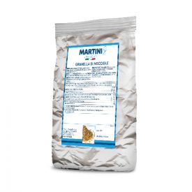 GRANELLA DI NOCCIOLE 2/4 - MARTINI LINEA GELATO Martini Gelato | sacchetti da 1 kg. | Granella di nocciole tostate. Calibro 2/4.