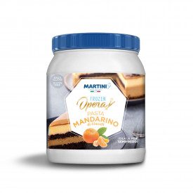 PASTA SEMIFREDDO MANDARINO CIACULLI FROZEN OPERA - MARTINI LINEA GELATO Martini Gelato | secchiello da 1,5 kg. | Pasta al gusto 