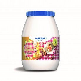 MR. STRUDEL RIPPLE CREAM - MARTINI LINEA GELATO | Martini Gelato | Pack: bucket of 3 kg. | Signor Strudel ripple cream, a riot o