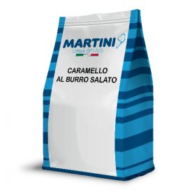 CARAMELLO AL BURRO SALATO BASE GELATO - MARTINI LINEA GELATO Martini Gelato | sacchetti da 1,25 kg. | Base completa e già perfet