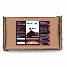 DARK CHOCOLATE COATING AYMARA - MARTINI LINEA GELATO | Martini Gelato | Certifications: gluten free, hydrogenated fat free; Pack