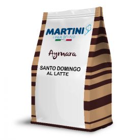 SANTO DOMINGO MILK CHOCOLATE ICE CREAM BASE AYMARA - MARTINI LINEA GELATO | Martini Gelato | Certifications: gluten free, hydrog