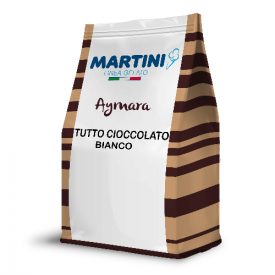 Martini Linea Gelato | Buy online ALL WHITE CHOCOLATE AYMARA READY BASE - MARTINI LINEA GELATO | bag of 1,6 kg. | Complete base 