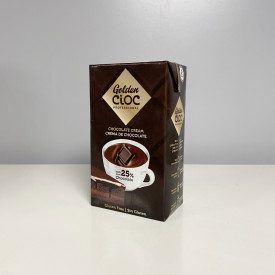 GOLDEN CIOC HOT CHOCOLATE IN BRIK - MARTINI LINEA GELATO | Martini Gelato | Certifications: kosher, gluten free; Pack: brick da 