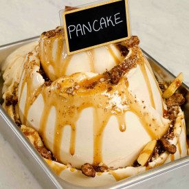 PANCAKE ICE CREAM KIT - LEAGEL | complete kit | Complete kit with pancake flavoring paste, maple topping and pralined pecans for