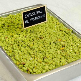 PISTACHIO CRUMBLE 2,5 KG. - GLUTEN FREE - LEAGEL | Leagel | bag of 2,5 kg. | Crumble – Gluten-free Pistachio, with chopped pista