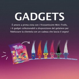 KIT GELATO TROLLS PER RAGAZZI - LEAGEL | Leagel |  | Kit completo di base Easy Trolls al gusto di Panna e Lampone, Stickaway® Tr