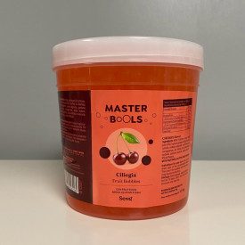 BOBA - GUSTO CILIEGIA - PERLINE PER BUBBLE TEA -1,3 Kg. | Seng | Certificazioni: senza glutine, vegan, senza grassi idrogenati; 