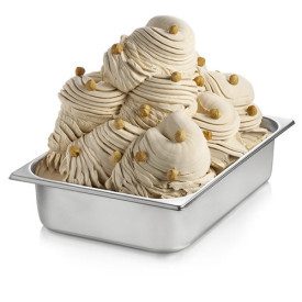 DELICIOUS HAZELNUT PASTE F058 | Certifications: halal, kosher, gluten free, diary free, vegan; Pack: box of 10 kg.-2 buckets of 