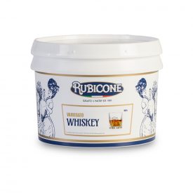 Buy WHISKEY RIPPLE CREAM Rubicone | box of 6 kg. - 2 buckets of 3 kg. | Whiskey flavored ripple cream.