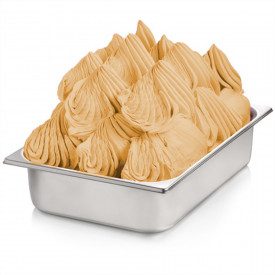 TOFFEE SALTED CARAMEL PASTE | Rubicone | Certifications: gluten free; Pack: box of 6 kg. - 2 buckets of 3 kg.; Product family: f