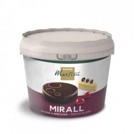 NEUTRAL MIRROR GLAZE MIRALL - MARTINI GELATO | Martini Gelato | Certifications: gluten free, hydrogenated fat free; Pack: bucket