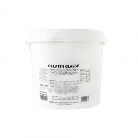 Acquista GLASSA NEUTRA GELATIN GLASSÈ PER TORTE - 7 KG. ELENKA | Elenka | secchiello da 7 kg. | Glassa a specchio trasparente.