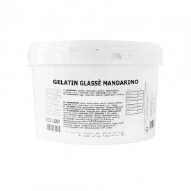 Buy MANDARIN GLAZING FOR CAKES - 5 KG. ELENKA | Elenka | bucket of 5 kg. | Mandarin mirror glaze, orange color.