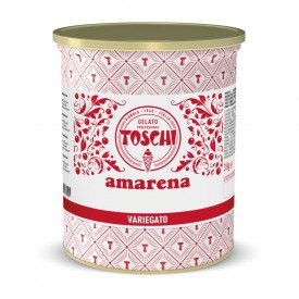 VARIEGATO AMARENA - 4 Kg. | Toschi Vignola | Certificazioni: vegan; Confezione: 1 latta da 4 kg.; Tipo di prodotto: variegati fr