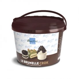 Buy BRUNELLA CROK CEREALS - MARTINI GELATO | bucket of 5 kg | Brunella Crok with cereals is a very tasty hazelnut-flavored cream