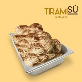 BASE TIRAMISU' SENZA ALCOOL ELENKA | Elenka | sacchetti da 1,5 kg. | Base gelato al Tiramisù pronta all'uso, qualità Elenka.